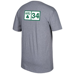 Paul Pierce Boston Celtics Graphic T-Shirt Gray - Mitchell & Ness