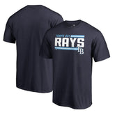 Tampa Bay Rays Onside Stripe T-Shirt - Navy T-shirts