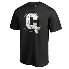 Chicago Bulls Letterman T-Shirt Black outlet