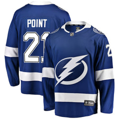 Brayden Point Tampa Bay Lightning Fanatics Home Breakaway Player Jersey - Blue | US 3041650