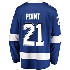 Brayden Point Tampa Bay Lightning Fanatics Home Breakaway Player Jersey - Blue | US 3041650