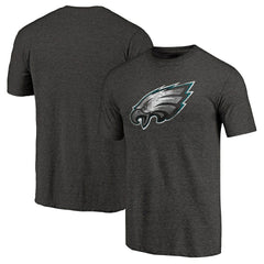 Philadelphia Eagles Team Secondary Tri-Blend T-Shirt - Heathered Black T-shirts