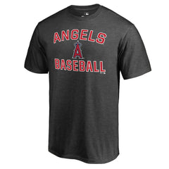 Los Angeles Angels Core Basics Victory Arch T-Shirt - Heathered Gray T-shirts