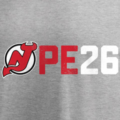 Patrik Elias New Jersey Devils PE26 T-Shirt - Heather Gray | US 3067868