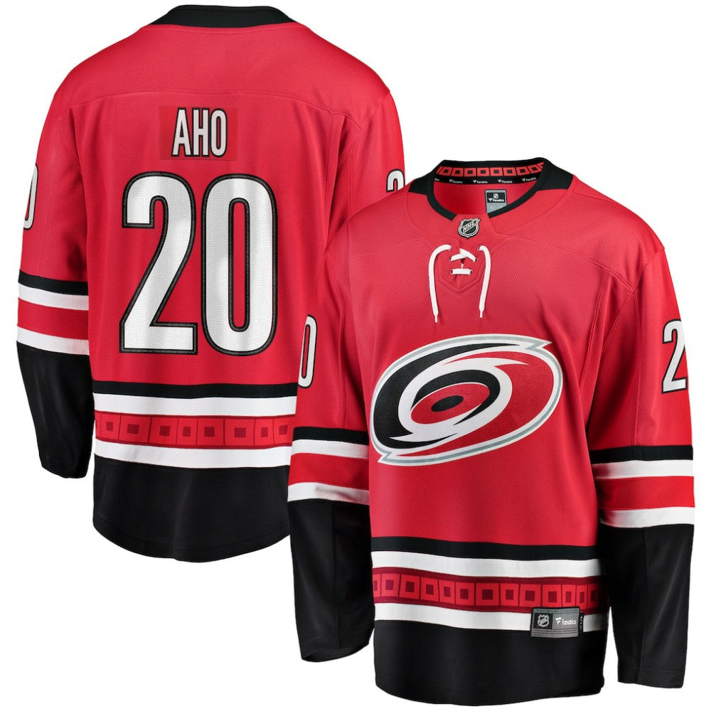 Sebastian Aho Carolina Hurricanes Fanatics Alternate Breakaway Player Jersey - Red | US 3073928