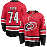 Jaccob Slavin Carolina Hurricanes Fanatics Alternate Breakaway Player Jersey - Red | US 3073937