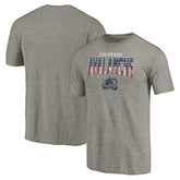 Colorado Avalanche Freedom Tri-Blend T-Shirt - Heathered Gray | US 3078682