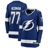 Victor Hedman Tampa Bay Lightning Fanatics Women's Breakaway Player Jersey - Blue | US 3081187