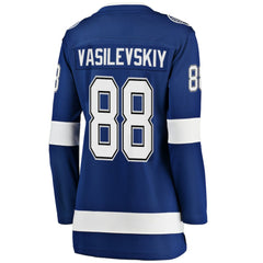 Andrei Vasilevskiy Tampa Bay Lightning Fanatics Women's Breakaway Player Jersey - Blue | US 3081194