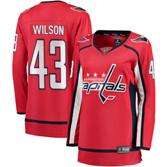 Tom Wilson Washington Capitals Fanatics Women's Breakaway Player Jersey - Red | US 3082743