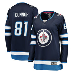 Kyle Connor Winnipeg Jets Fanatics Women's Breakaway Player Jersey - Navy | US 3091599