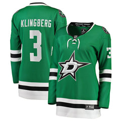 John Klingberg Dallas Stars Fanatics Women's Breakaway Player Jersey - Kelly Green | US 3091735
