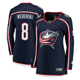 Zach Werenski Columbus Blue Jackets Fanatics Women's Breakaway Jersey - Navy | US 3094876