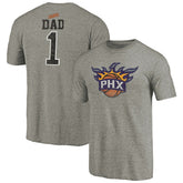 Phoenix Suns Greatest Dad Tri-Blend T-Shirt Gray