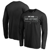 San Antonio Spurs We Are Iconic Collection Long Sleeve T-Shirt Black outlet