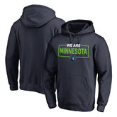 Minnesota Timberwolves We Are Iconic Collection Pullover Hoodie Navy