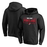 Portland Trail Blazers We Are Iconic Collection Pullover Hoodie Black