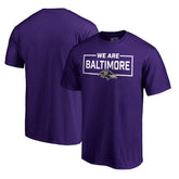 Baltimore Ravens We Are Icon T-Shirt - Purple T-shirts