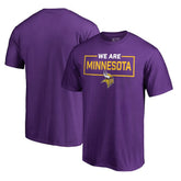 Minnesota Vikings We Are Icon T-Shirt - Purple T-shirts