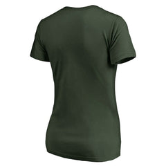 Athletics Women's Armed Forces Wordmark T-Shirt - Green T-shirts