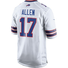 Josh Allen Buffalo Bills Game Player Jersey - White Jerseys