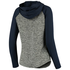 Seattle Seahawks G-III 4Her by Carl Banks Women's Championship Ring Pullover Hoodie - Heathered Gray/College Navy Hoodies