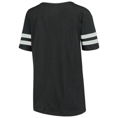 Arizona Cardinals Touch Women's Triple Play V-Neck T-Shirt - Black T-shirts
