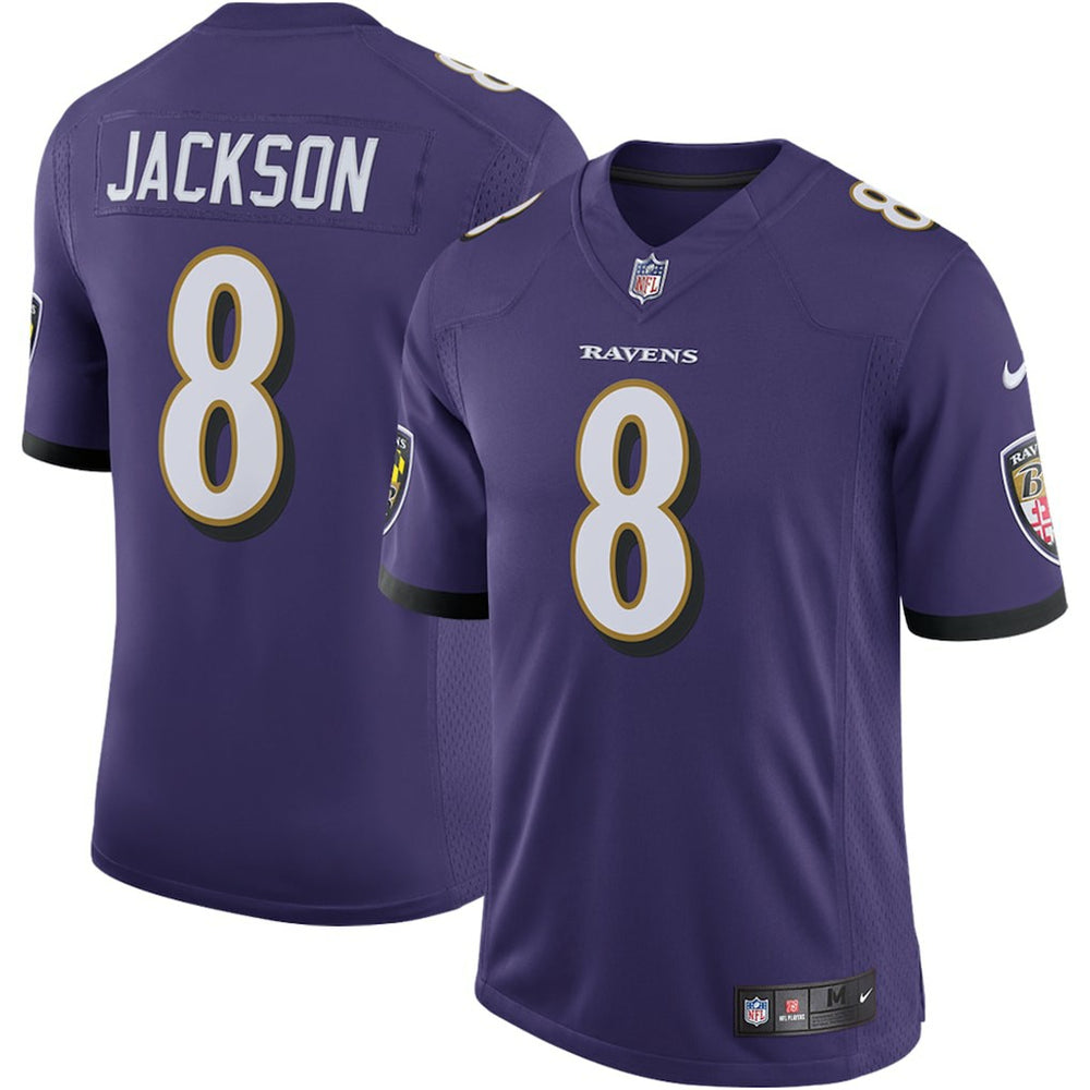 Lamar Jackson Baltimore Ravens Speed Machine Limited Jersey - Purple Jerseys