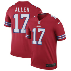 Josh Allen Buffalo Bills Legend Player Performance Top - Red Tops