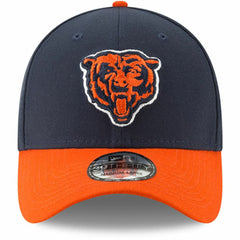 Chicago Bears New Era Team Classic Two-Tone 39THIRTY Flex Hat - Navy/Orange Hats