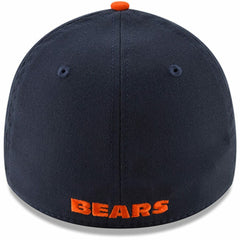 Chicago Bears New Era Team Classic Two-Tone 39THIRTY Flex Hat - Navy/Orange Hats