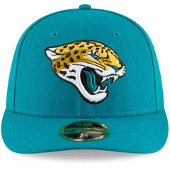 Jacksonville Jaguars New Era Omaha Low Profile 59FIFTY Fitted Hat - Teal Hats