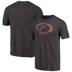 Arizona Diamondbacks Cooperstown Collection Forbes Tri-Blend T-Shirt - Heathered Black T-shirts