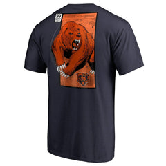 Chicago Bears Midway Monster T-Shirt - Navy T-shirts