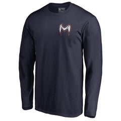 Chicago Bears Midway Monster Long Sleeve T-Shirt - Navy T-shirts