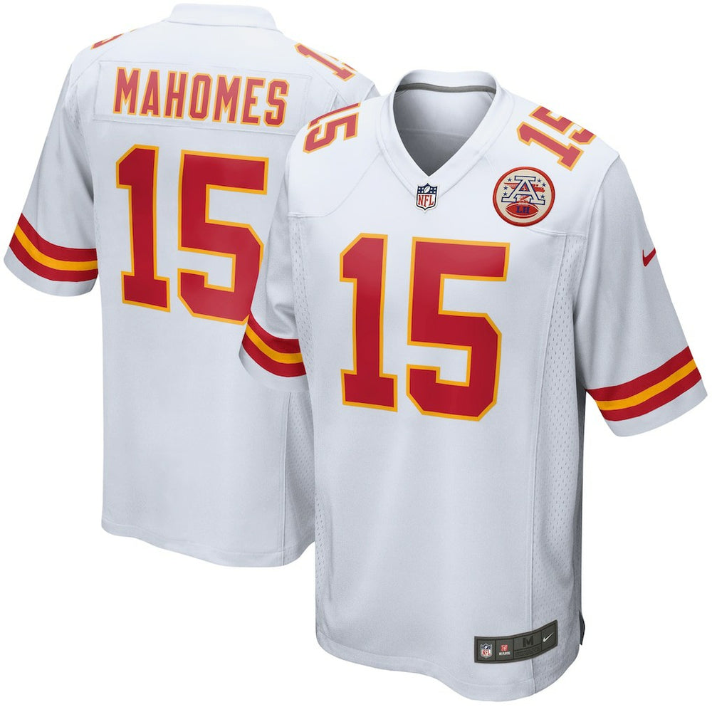 Patrick Mahomes Kansas City Chiefs Youth Game Jersey - White Jerseys