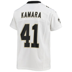 Alvin Kamara New Orleans Saints Youth Game Jersey - White Jerseys
