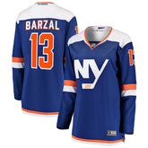 Mathew Barzal New York Islanders Fanatics Women's Alternate Breakaway Jersey - Blue | US 3253548