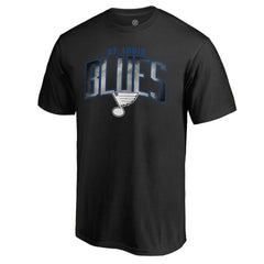 St. Louis Blues Arch Smoke T-Shirt - Black | US 3255505