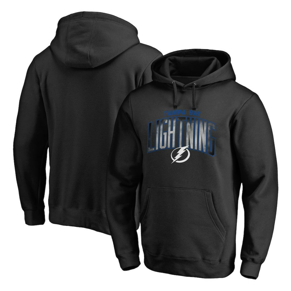 Tampa Bay Lightning Arch Smoke Pullover Hoodie - Black | US 3255630