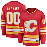 Calgary Flames Fanatics Home Breakaway Custom Jersey - Red | US 3273704