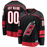 Carolina Hurricanes Fanatics Home Breakaway Custom Jersey - Black | US 3273705