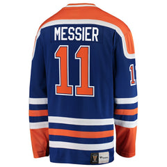 Mark Messier Edmonton Oilers Fanatics Premier Breakaway Retired Player Jersey - Blue | US 3276573