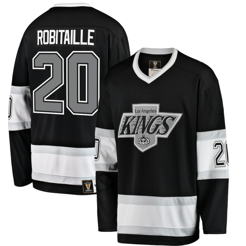 Luc Robitaille Los Angeles Kings Fanatics Premier Breakaway Retired Player Jersey - Black | US 3276576
