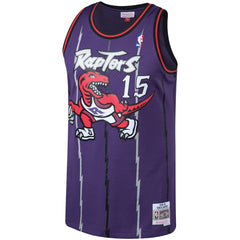 Vince Carter Toronto Raptors 1998/99 Big & Tall Hardwood Classics Swingman Jersey Purple - Mitchell & Ness