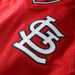 Ozzie Smith St. Louis Cardinals Mitchell & Ness Youth Cooperstown Collection Mesh Batting Practice Jersey - Navy Jerseys