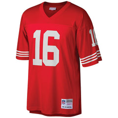 Joe Montana San Francisco 49ers Big & Tall 1990 Retired Player Replica Jersey - Scarlet Jerseys