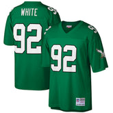 Reggie White Philadelphia Eagles Big & Tall 1990 Retired Player Replica Jersey - Kelly Green Jerseys