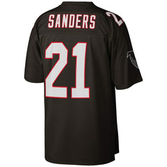 Deion Sanders Atlanta Falcons Big & Tall 1992 Retired Player Replica Jersey - Black Jerseys