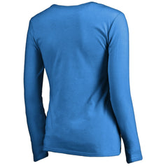 St. Louis Blues Women's Team Alternate Long Sleeve V-Neck T-Shirt - Blue | US 3310020